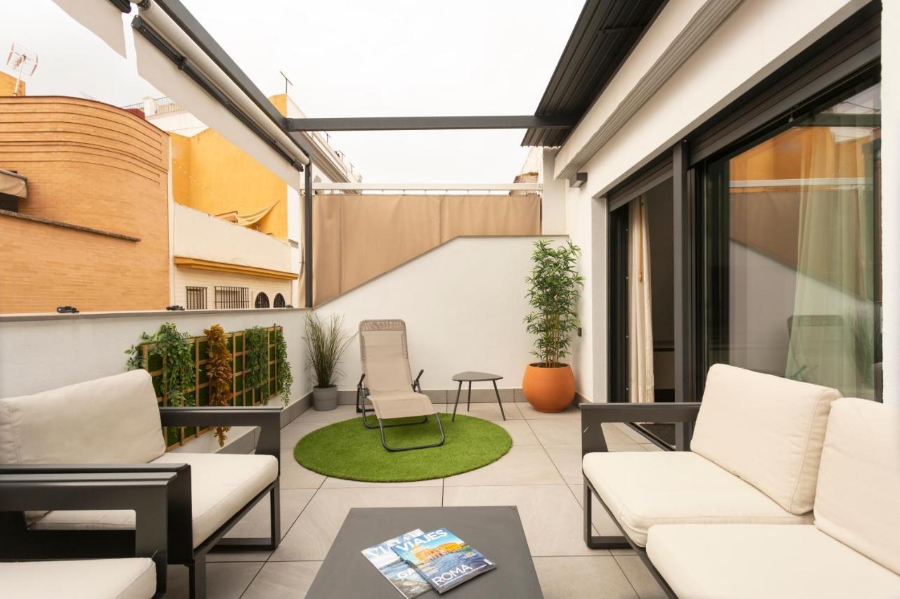 Bajeles Dúplex-Ático Sevilla Urban Sevilha Exterior foto